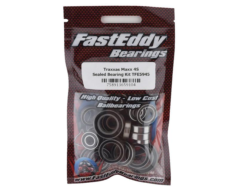 #TFE5945 FastEddy Traxxas Maxx 4S Sealed Bearing Kit