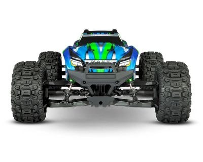 #89086-4-GRN Traxxas Maxx WideMaxx 1/10 Brushless RTR 4WD Monster Truck (Green) w/TQi 2.4GHz Radio &amp; TSM