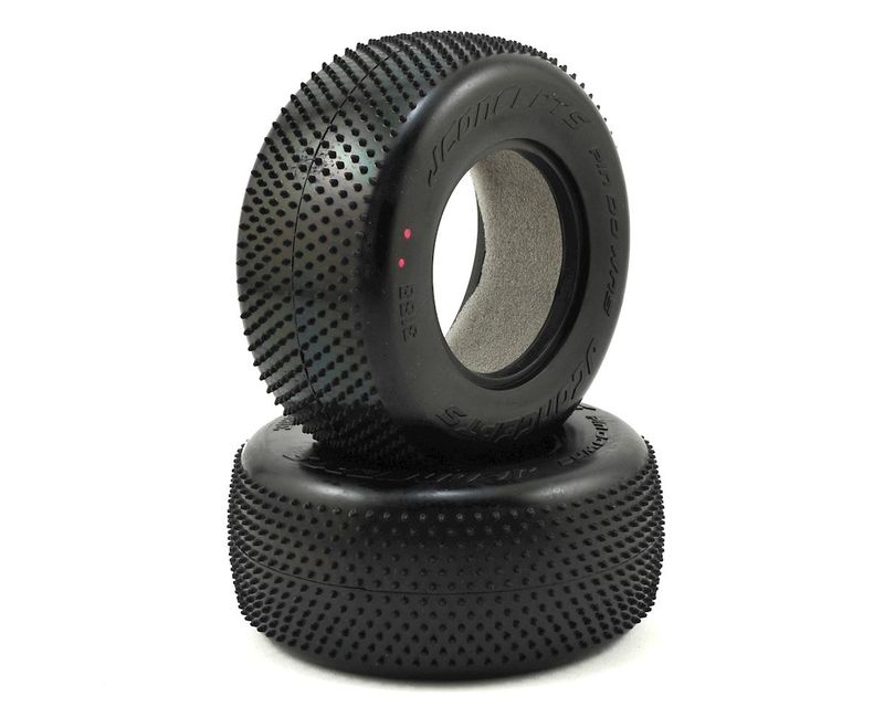 #3188-010 JConcepts Pin Downs Carpet Short Course Tires (2) (Pink)