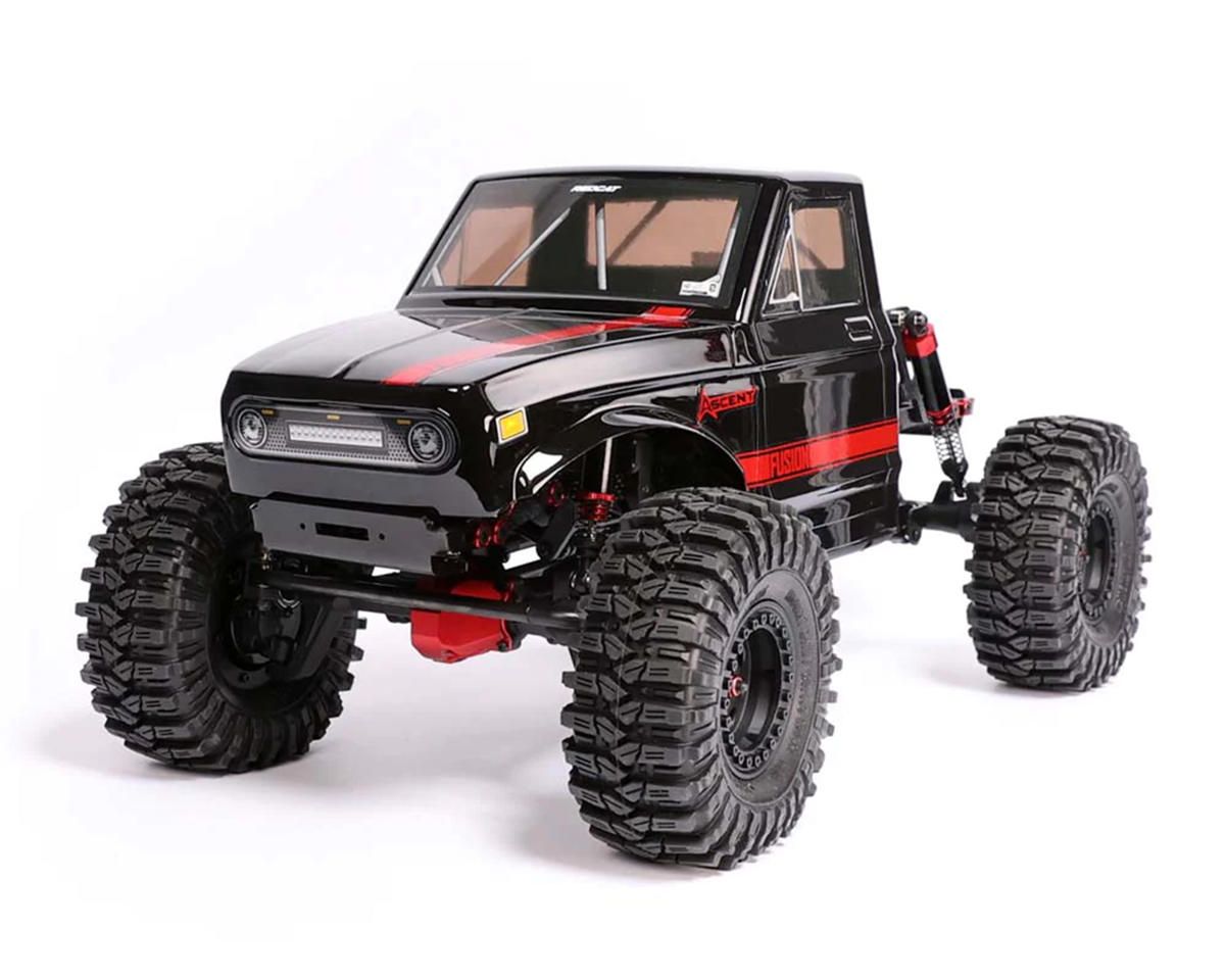#RER31524  Redcat Ascent Fusion LCG 1/10 4WD RTR Brushless Scale Rock Crawler (Black) w/2.4GHz Radio