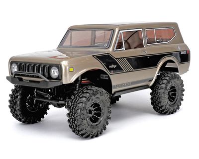 #RER39152 Redcat Ascent-18 International Scout II 1/18 4WD RTR Brushless Rock Crawler (Gold) w/2.4GHz Radio, Battery &amp; Charger