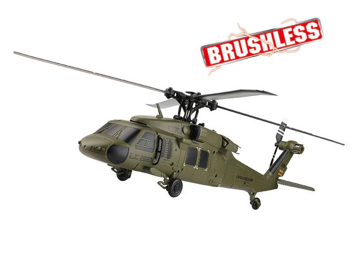 #K170 RC Pro 4CH UH-60L RC Helicopter, Brushless (Black Hawk Replica)