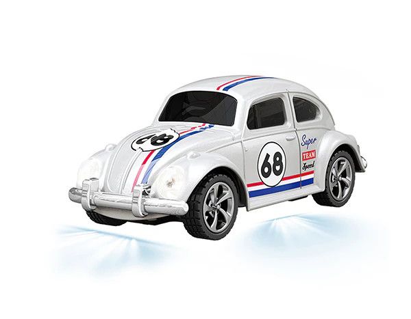 #HG4-216-WHITE RC Pro 1/64 Mini RC Beetle, White