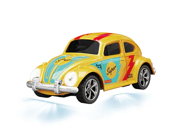 #HG4-216-YELLOW RC  Pro 1/64 Mini RC Beetle, Yellow