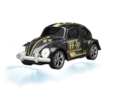 #HG4-216-BLACK RC Pro 1/64 Mini RC Beetle, Black