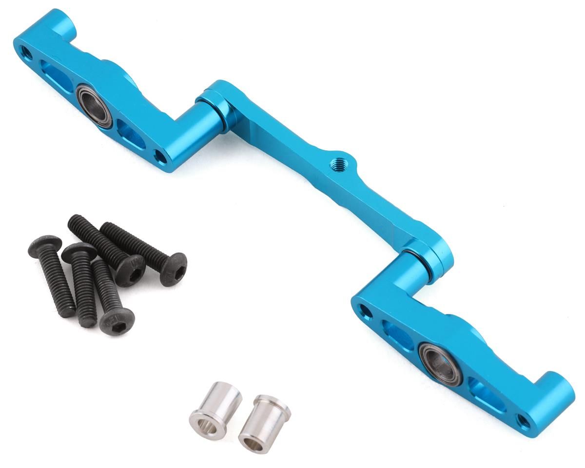 #TT02-042BU Yeah Racing Tamiya TT-02/TT-02B Aluminum Steering Rack (Blue)