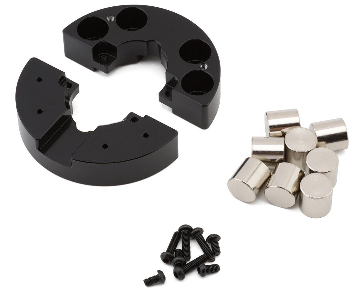 #RER41398  Redcat Vertex-6 Steel Rear Axle Weight Set (Black) (2) (106g Each)