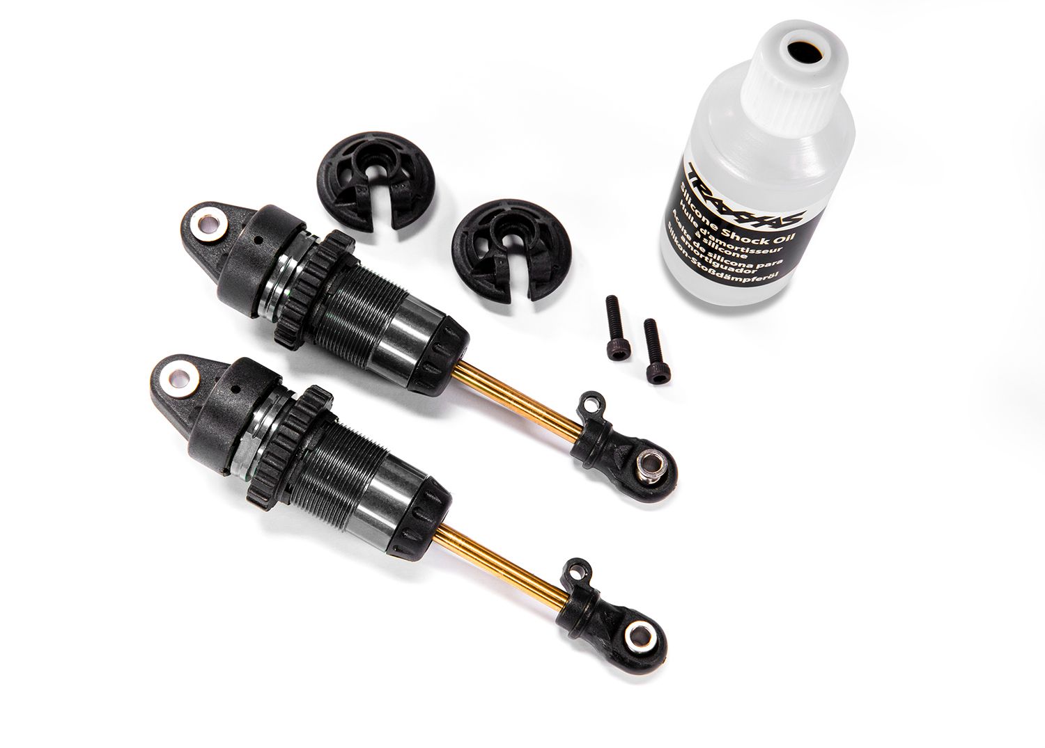 #7461X Traxxas 1/10 PTFE Aluminum Long GTR Shocks (2)