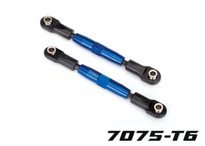 #3643X Traxxas  TUBES Blue Aluminum 83 mm Front Camber Links (2)