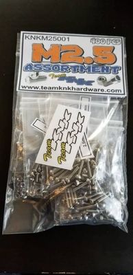 #KNKM25001 KNK M2.5 Stainless Assortment Pack (400 pcs)