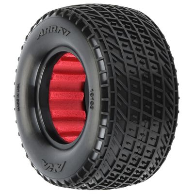 #13138QR Array Super Soft Longwear Rear 1.7"/2.2" Dirt Oval Tires (2)