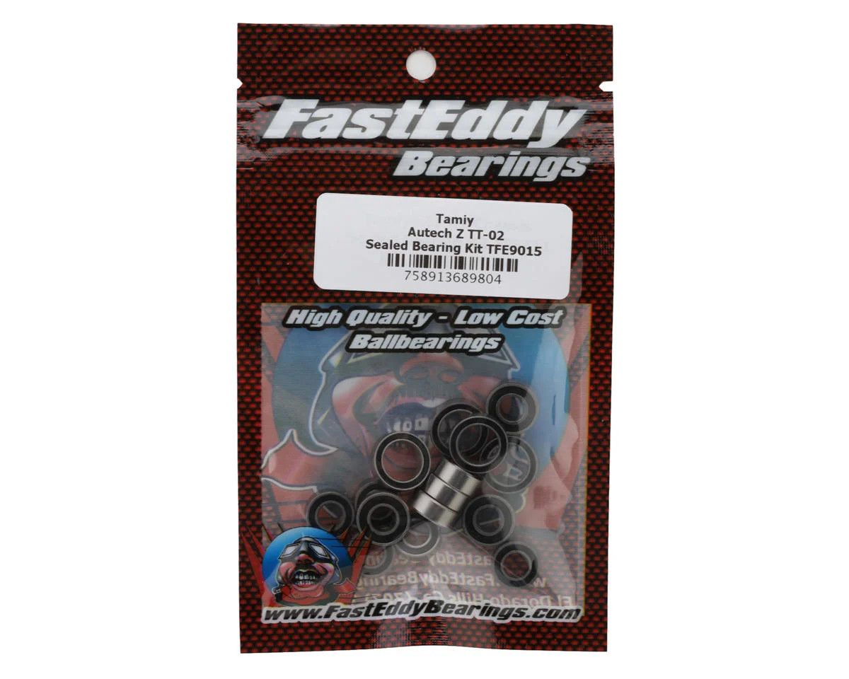 #TFE9015 FastEddy Tamiya TT-02 Autech Z Sealed Ball Bearings Kit