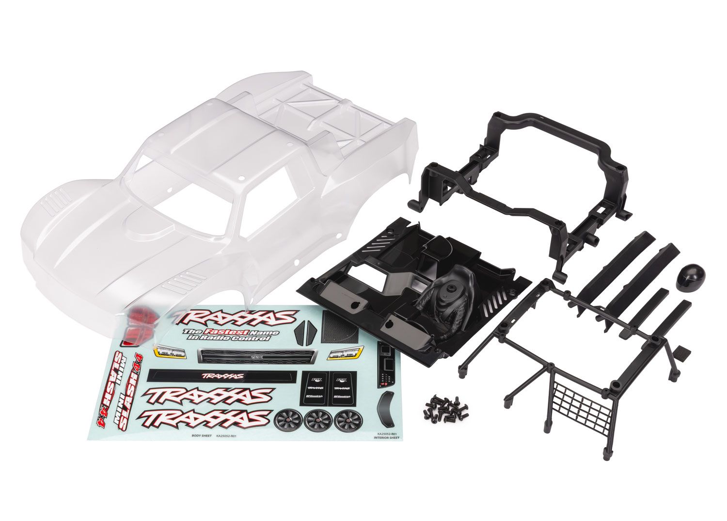 #10811 Traxxas Mini Slash 4X4 Clear Body
