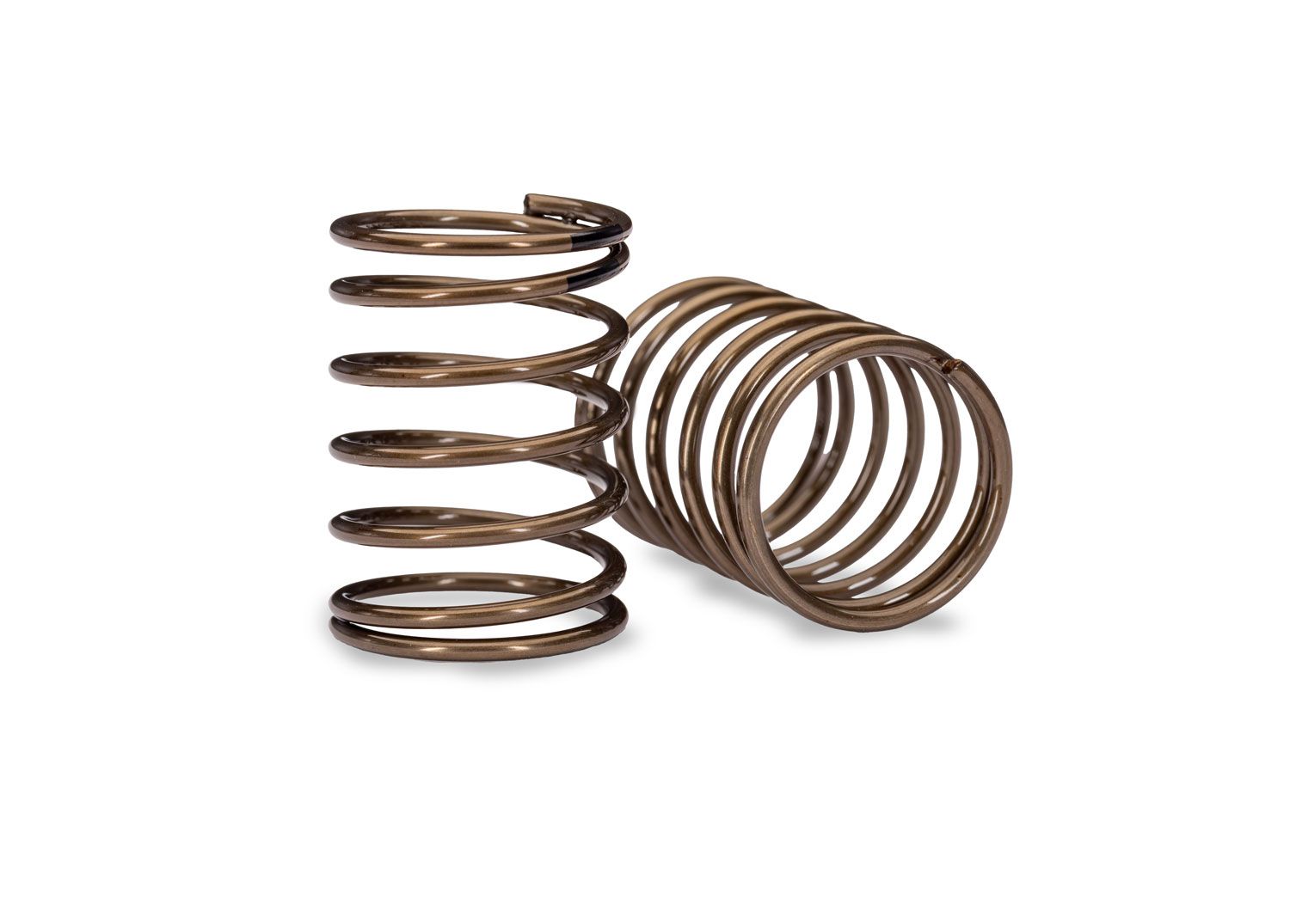 #10868 Traxxas Short Ultra Shock Springs (1.28-Rate Black Stripe) (2)