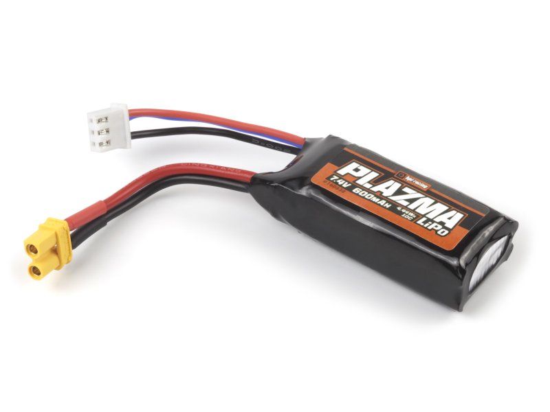 #160838 HPI Racing  Plazma 7.4V 600mAh 10C LiPo Battery Pack for Venture18