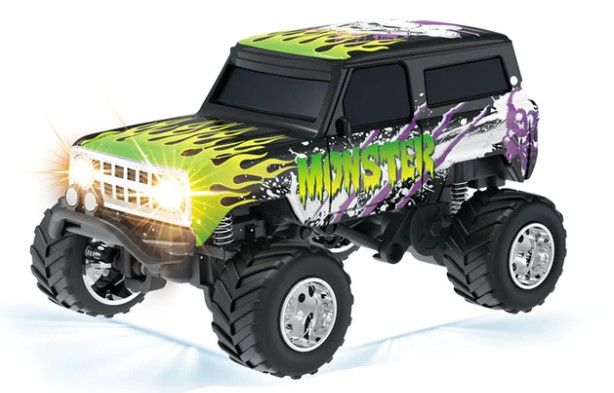 #HG4-242(Black) 1:64 Smart R/C Bronco Offoad Vehicle - Black
