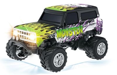 #HG4-242(Black) 1:64 Smart R/C Bronco Offoad Vehicle - Black