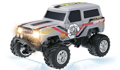 #HG4-242(Silver) 1:64 Smart R/C Bronco Offoad Vehicle - Silver