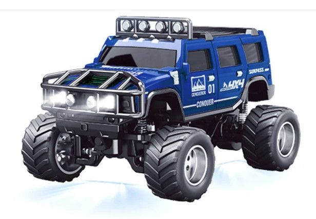 #HG4-271(Blue) 1:64 Smart R/C Hummer - Blue