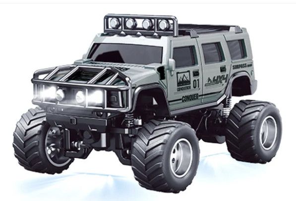 #HG4-271(Grey) 1:64 Smart R/C Hummer - Grey