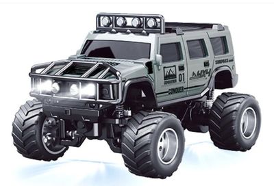 #HG4-271(Grey) 1:64 Smart R/C Hummer - Grey