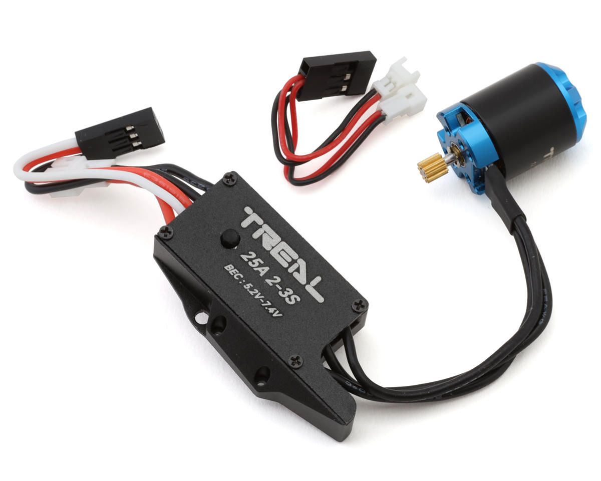 #X0055IO491 Treal Hobby Axial SCX30 TH30 Brushless ESC &amp; Outrunner Motor Combo (2-3S)
