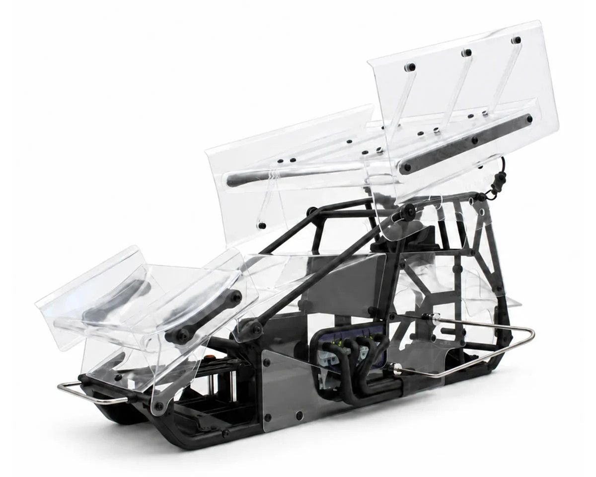 #1RC1028 1RC Racing 1/7 Sprint Car Conversion Kit (Clear)