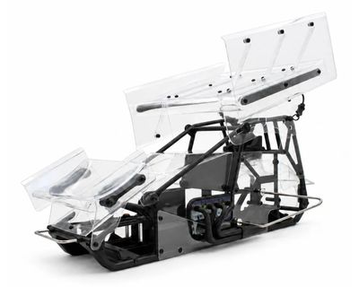 #1RC1028 1RC Racing 1/7 Sprint Car Conversion Kit (Clear)