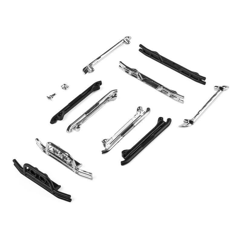 #AXI-4764 Axial Bumpers, Side Step/Exhaust: SCX30 CJ-7