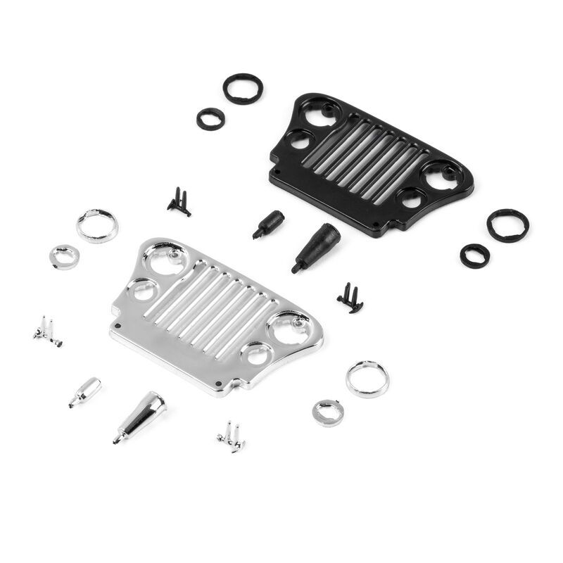 #AXI-4765 Axial Exterior Body Parts, Interior Parts: SCX30 CJ-7
