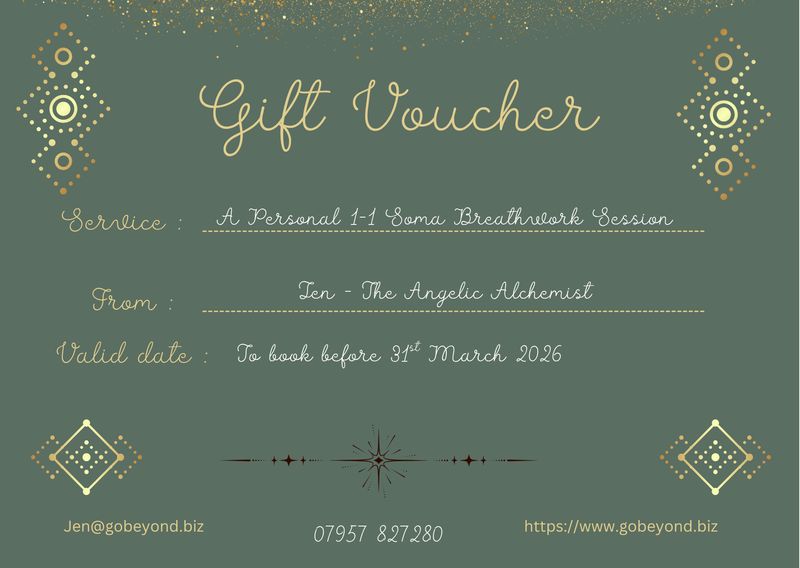 Gift Voucher - Personal 1Hr 1-1 Guided Breathwork Session