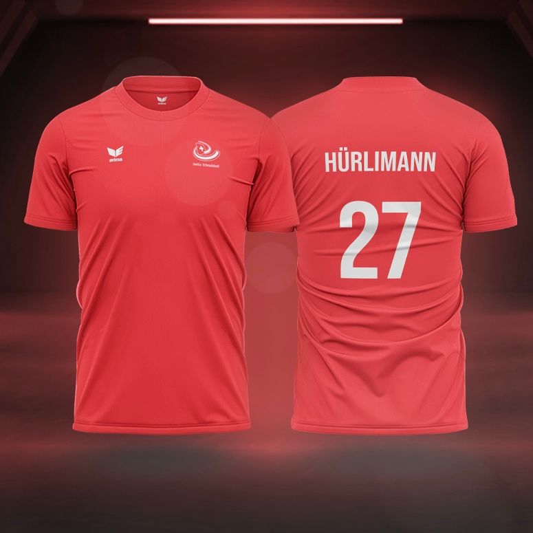 Official Swiss Team shirt ( Home Version )