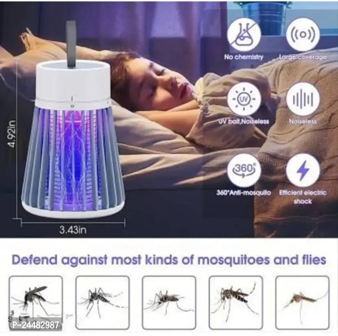 REACHARGAEBLE MOSQUITO AND FLY KILLER