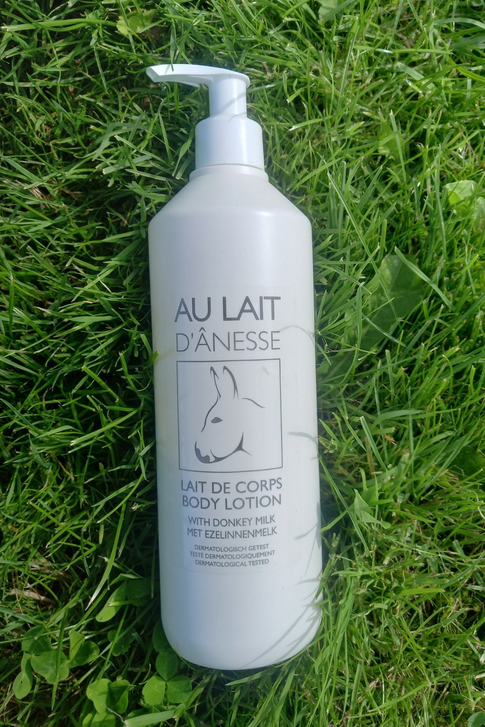 Lait corporel enrichi de 20% de lait d'Ânesse bio