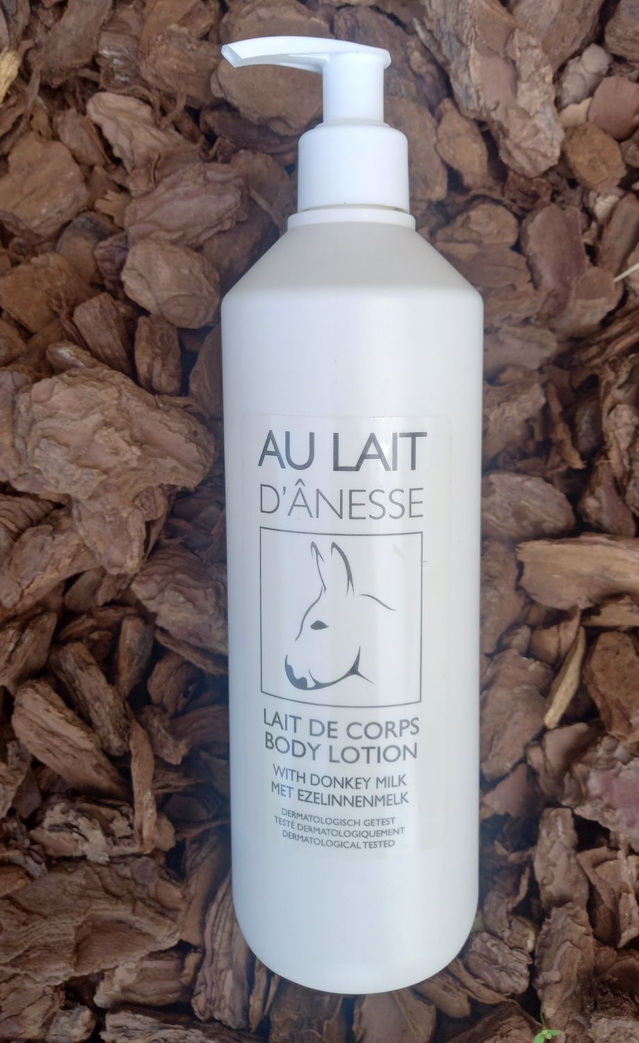 Lait de corps enrichie de 20% de lait d'Ânesse bio.