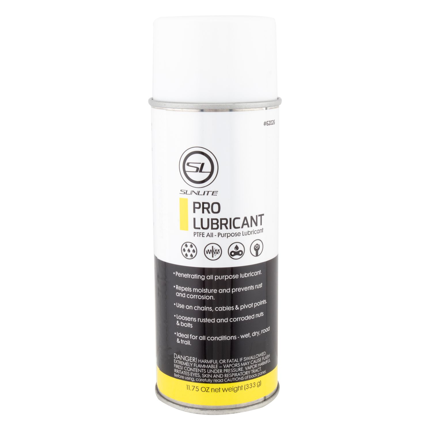 LUBE SPIN 12oz AEROSOLw/PTFE