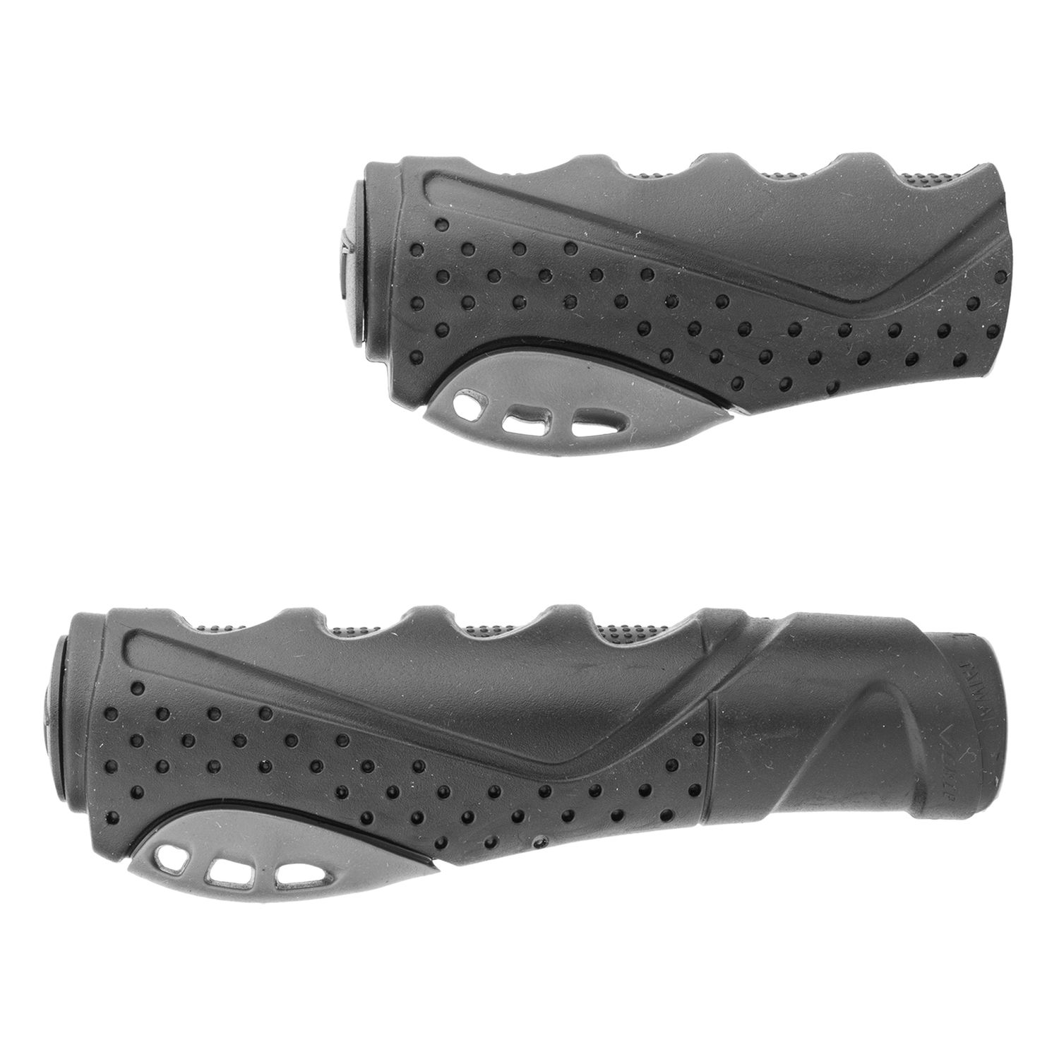 GRIPS ORIGIN8 ERGO TORQ 130/90mm BLACK/GRAY