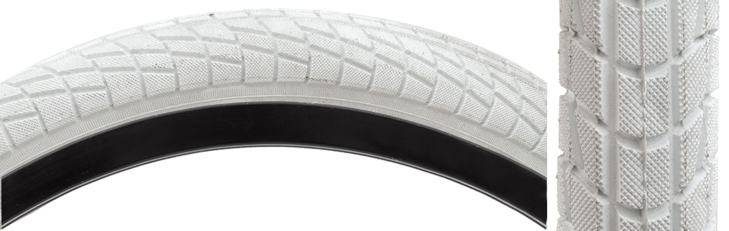 TIRES SUNLT 18x2.0 WH/WH KONTACT K841