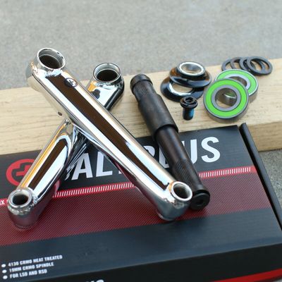 Salt Plus Metron 48spline Crank 175mm sealed midBB chrome