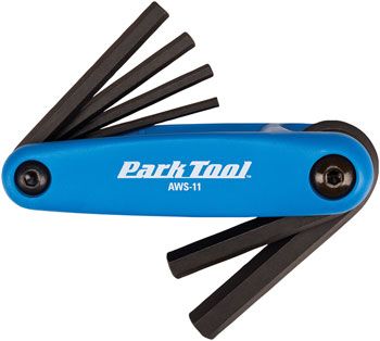 Park Tool Metric Folding Hex Wrench Set AWS-11