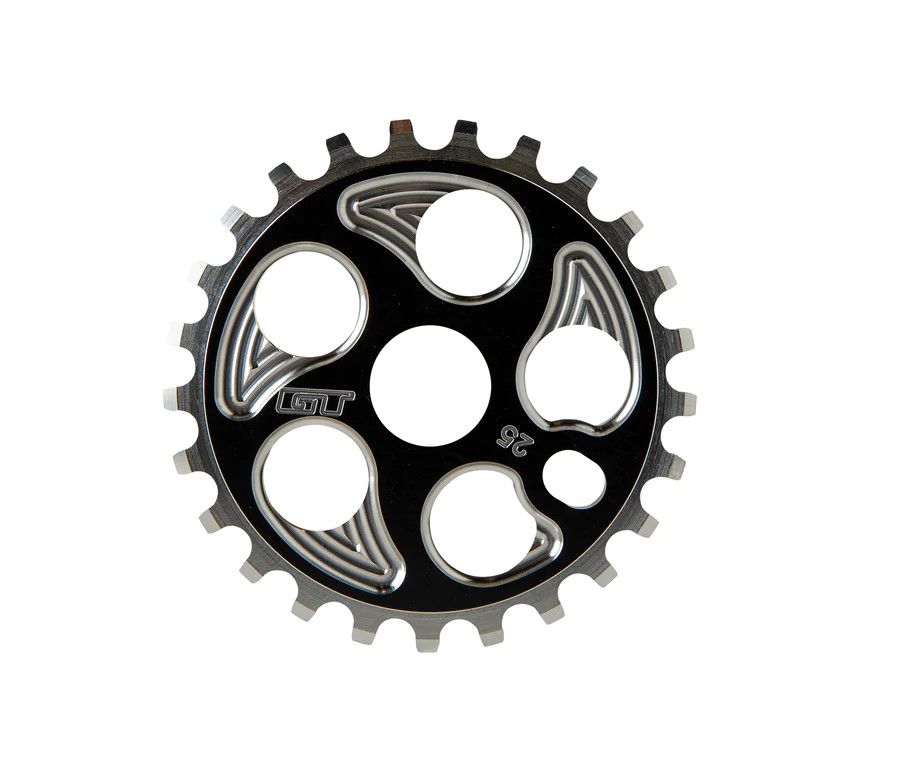 GT Overdrive CNC Sprocket BK 25t