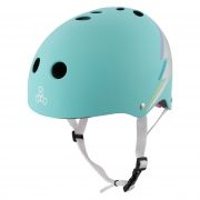 TRIPLE8 THE CERT SWEATSAVER HELMET XS-SM TEAL HOLOGRAM