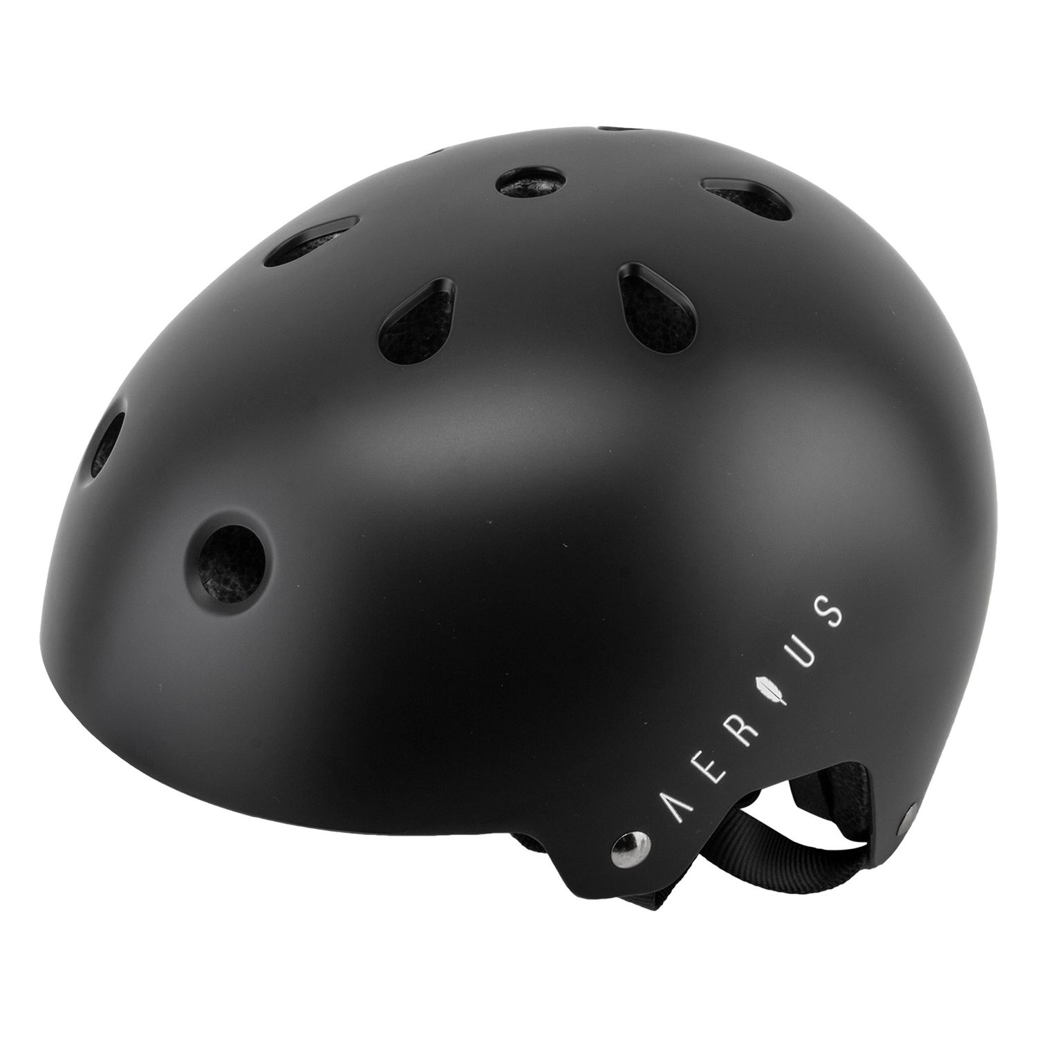 Aerius Skid Lid Skate Helmet S/M Matte Black