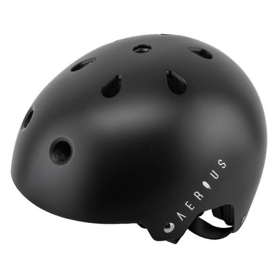 Aerius Skid Lid Skate Helmet S/M Matte Black