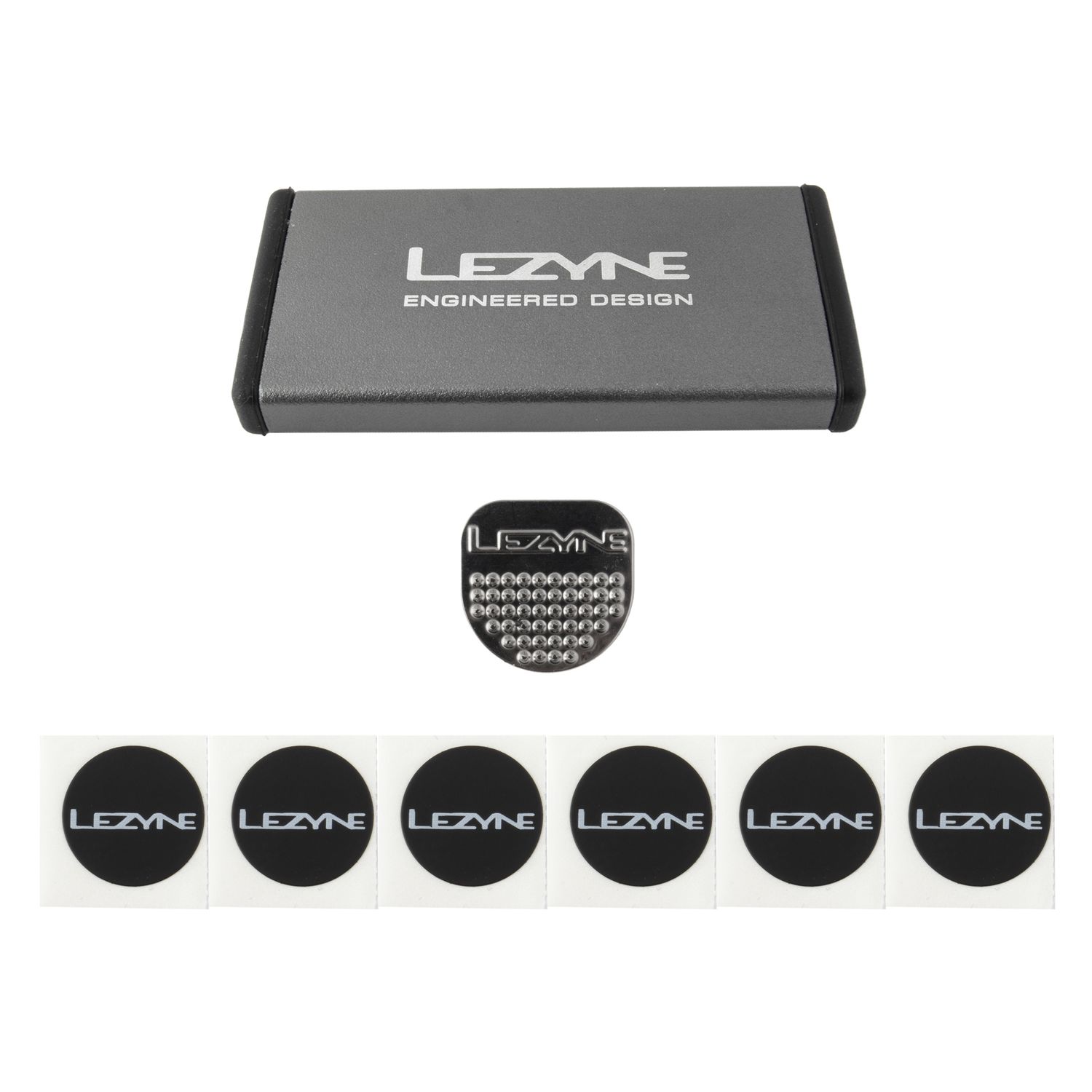 LEZYNE METAL PATCH KIT KIT GRAY