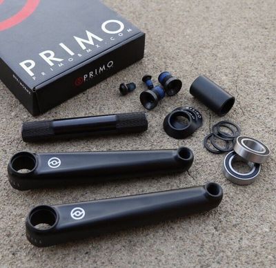 Primo Stevie Crank &quot; Churchill&quot;  165 Matt Black  w/24mm BB