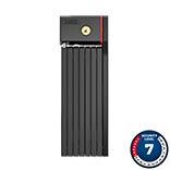 Abus, Bordo Big uGrip 5700, Folding Lock, Key, 100cm, 3.3&#39;, 5mm, Black