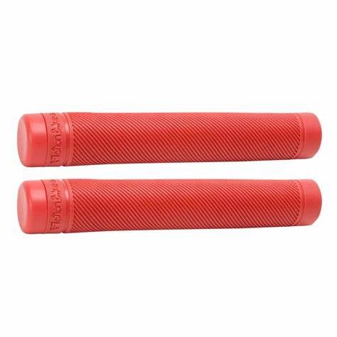 BMX FICTION RED GRIPS NO FLANGE