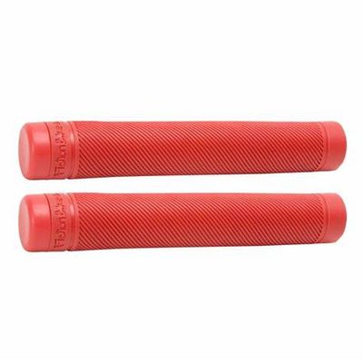 BMX FICTION RED GRIPS NO FLANGE