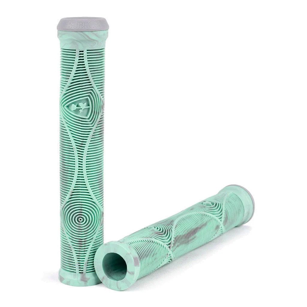 Subrosa Genetic Flangeless Grips DCR (Teal Drip)